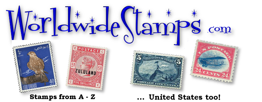 Stamps from A to Z for collectors and United States stamps too!